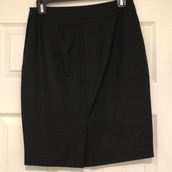 Black Skirt with Ruffle - Picture 2 of 2